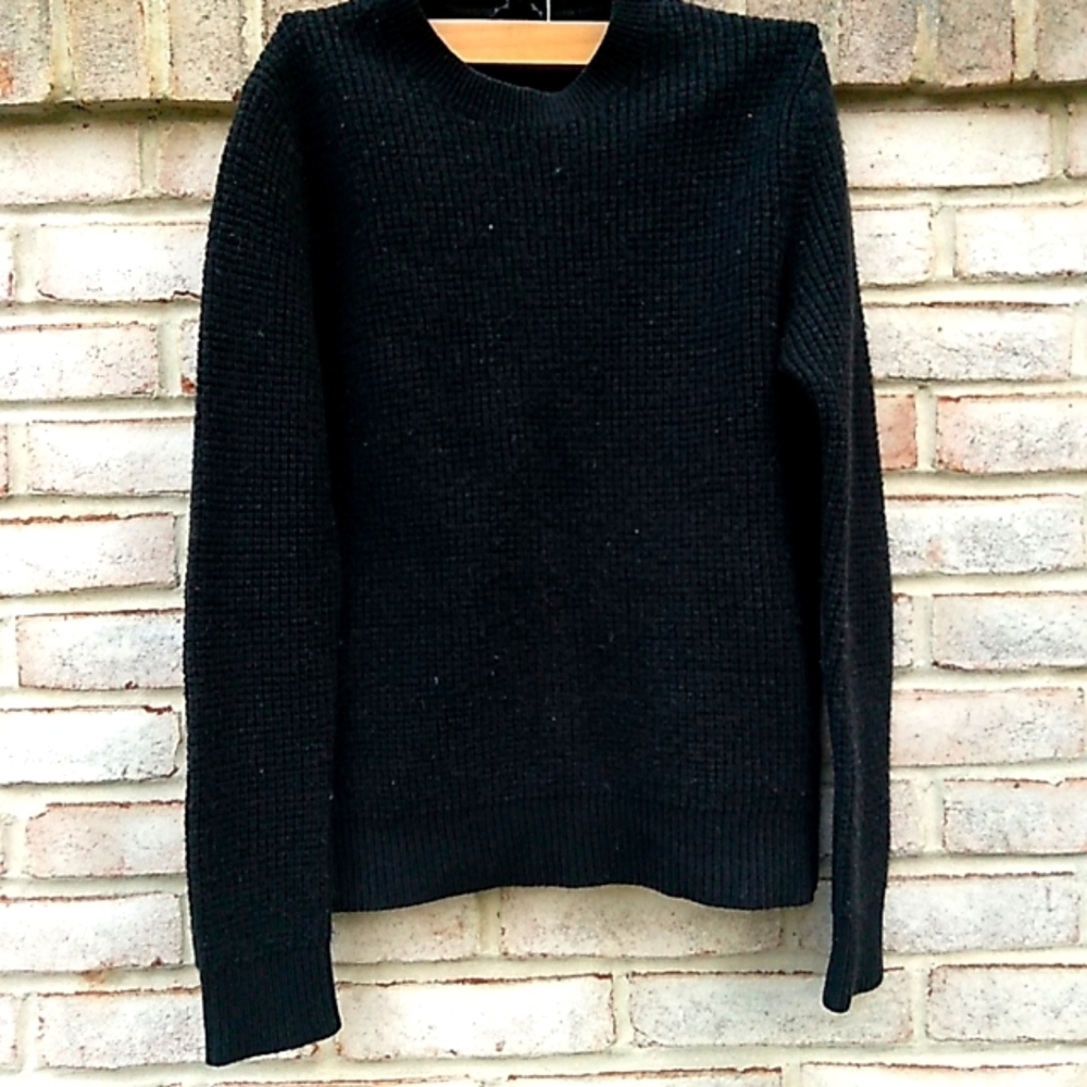 Theory | Black Merino Wool sweater Small